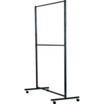 Weblonya Ayaklı Askı 2 Katlı Elbise Askısı Tekerlekli Askılık  ( Eşek Askı ) 6050 - Görsel 3