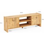 İntergo Kapaklı - Raflı Televizyon Sehpası - Görsel 4