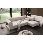 Edsy Home Drog Köşe Koltuk Takımı Krem - Görsel 3