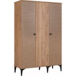 Setay Ranza, Rustik Yavrulu Ranza, Hazeran Desen Kaplama, 3 Kapılı Dolap, Çalışma Masası - Görsel 3