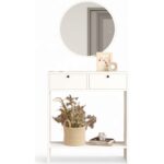 L'occi Concept April Aynalı Dresuar 2 Kapaklı Beyaz Al1-W - Görsel 4