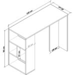 Cool Home Pan Kahve Köşesi , Yemek Masası , Mutfak Masası , Ada , Bar Masası , Beyaz - Sepet - Görsel 3