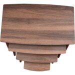 Dest Mobilya 4'lü Rüya MDF Zigon Sehpa Ceviz - Görsel 7