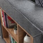 Eymense Soft Kitaplıklı 4 Modül Modüler Köşe Koltuk Takımı Antrasit - Görsel 4