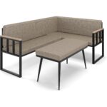 Wood House Woodhouse Poli Köşe Takımı Minderli