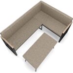 Wood House Woodhouse Poli Köşe Takımı Minderli - Görsel 2