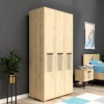 Demonte Dekor Asimo (C) 3 Kapaklı Gardırop Safirmeşe-Safirmeşe - Görsel 2