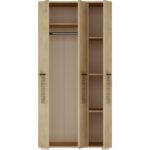 Demonte Dekor Asimo (C) 3 Kapaklı Gardırop Safirmeşe-Safirmeşe - Görsel 4