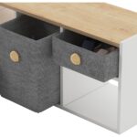 Lagomood Bala Oyuncak Dolabı Beyaz Meşe - Görsel 4