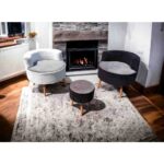 Beylerbeyi Çay Seti Ikili Koltuk Berjer ve Puf Takımı (Salon, Balkon, Ofis) 3 Lü Takım - Görsel 2