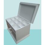 Bengi Ticaret Hobi Adn Dekoratif Makyaj Kutusu 2 Çekmece Ahşap Mdf Beyaz Lake Boya El Yapım