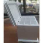 Bengi Ticaret Hobi Adn Dekoratif Makyaj Kutusu 2 Çekmece Ahşap Mdf Beyaz Lake Boya El Yapım - Görsel 4