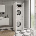 Merlin Mobilya Savana Çamaşır Makinesi ve Kurutma Makinesi Dolabı - Görsel 2