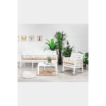 Sandalie Lara 3 1 1 S Bahçe Takımı Beyaz - Görsel 4