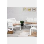 Sandalie Lara 3 1 1 S Bahçe Takımı Beyaz - Görsel 5