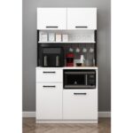 Avm Park Ervin Çok Amaçlı Airfry Dolabı Kahve Köşesi Beyaz - Görsel 2