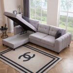 Eymense Cemre Çekyatlı Yataklı Keten Köşe Koltuk Takımı - Görsel 3