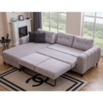 Eymense Cemre Çekyatlı Yataklı Keten Köşe Koltuk Takımı - Görsel 4