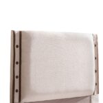 Setay Retro Tek Kişilik Baza Başlık Orthosoft Yatak Seti - Krem - Görsel 4