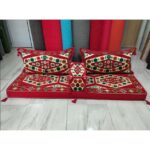 Balban Ticaret Şark Köşe Takımı Boş Tasarım Anadolu Kırmızı - Görsel 2