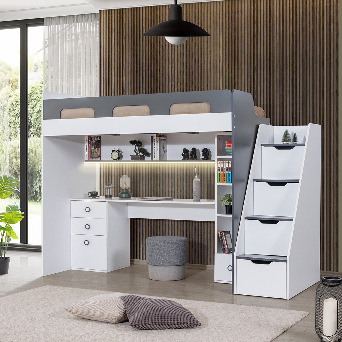 110000630169252.jpg Setay Ranza, Troya Ranza Masa Kitaplık - Görsel 1