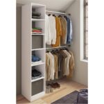 T Designo Alara Açık Giyinme Dolabı - Gardırop Beyaz 150 cm