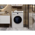 T Designo Ulya Banyo Dolabı-Çok Amaçlı-Çamaşır Makinesi Dolabı-Beyaz