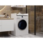 T Designo Ulya Banyo Dolabı-Çok Amaçlı-Çamaşır Makinesi Dolabı-Beyaz - Görsel 5