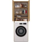 T Designo Ruken  Banyo Dolabı-Çok Amaçlı-Çamaşır Makinesi Dolabı - Görsel 2