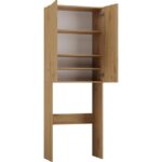 T Designo Ruken  Banyo Dolabı-Çok Amaçlı-Çamaşır Makinesi Dolabı - Görsel 5