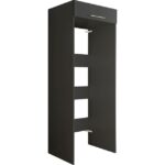 T Designo Hane Banyo Dolabı-Çok Amaçlı-Çamaşır Makinesi Dolabı Beyaz - Görsel 4