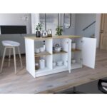 T Designo Bengi Mutfak Adası - ANTRASIT-150 Cm-Oturma Alanlı-Masa - Görsel 3