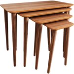 Bahçe Kadın Girişimci Kooperatifi Bahçe  Kadın Girişimci Kooperatifi Kadın Girişimci ve Üretim Kooperatifi Ahşap 4'lü Zigon Sehpa - Görsel 4