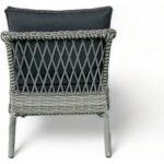 Monalin Home Garden I Loft 5'Li Oturma Takımı (Gri) I Rattan El Örgüsü Bahçe Mobilyası - Görsel 7