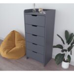 Lodos 5 Çekmeceli Antrasit Şifonyer - Görsel 3