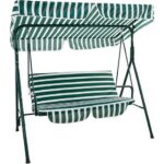 Ege Gölgelikli Bahçe Balkon Teras Salıncak Yeşil