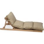 Rual Pofuduk Katlanabilir Şezlong Minderi 60X180X12CM Su Itici , Uv Güneş Dayanımı ,dış Mekan