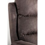 Niron Tesla TV Koltuğu Elektrikli Multi Fonksiyonel Baba Koltuğu Sallanan Dönen ve Yatan Koltuk Özel Nubuk Kumaş - Görsel 4