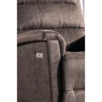 Niron Tesla TV Koltuğu Elektrikli Multi Fonksiyonel Baba Koltuğu Sallanan Dönen ve Yatan Koltuk Özel Nubuk Kumaş - Görsel 5