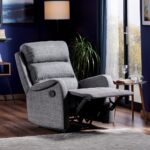 Niron Comfort TV Koltuğu Fonksiyonel Baba Koltuğu Gri Keten Kumaş Yatan Tekli Berjer Koltuk - Görsel 2