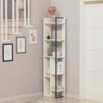 Lagomood Sembol Köşe Kitaplık Beyaz