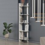 Lagomood Simge Köşe Kitaplık Beyaz - Görsel 2