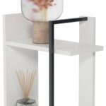 Lagomood Simge Köşe Kitaplık Beyaz - Görsel 4