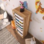 Pratico Zola 7 Sepetli Dolap Renkli Oyuncak Dolabı - Görsel 3