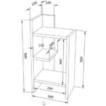 Lagomood Cansu Komodin Beyaz - Görsel 4