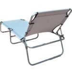 Ecm Proger -Sırt ayarlı katlanabilir kademeli şezlong 2'li set - Gri - Görsel 4