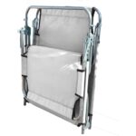 Ecm Proger -Sırt ayarlı katlanabilir kademeli şezlong 2'li set - Gri - Görsel 5