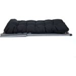 Hundemir Katlanabilir Minderli  Bahçe Balkon  Teras Şezlong 2ŞEZLONG1SEHPA(METALIKISKELET) - Görsel 4