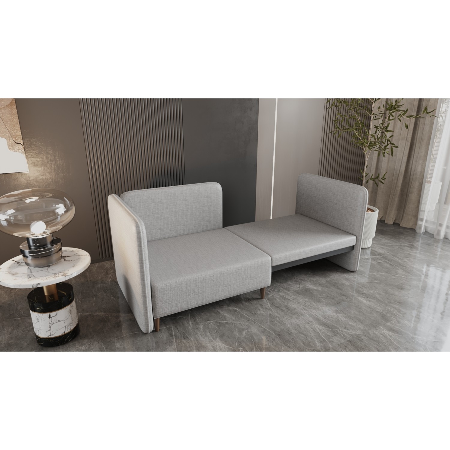 110000674745837.jpg Gülcan Yatuyu® Tekli Yataklı Refakatçi Koltuğu (Otel, Hastane, Rezidans, Genç Odası Koltuğu) - Görsel 1