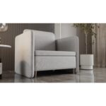 Gülcan Yatuyu® Tekli Yataklı Refakatçi Koltuğu (Otel, Hastane, Rezidans, Genç Odası Koltuğu) - Görsel 3